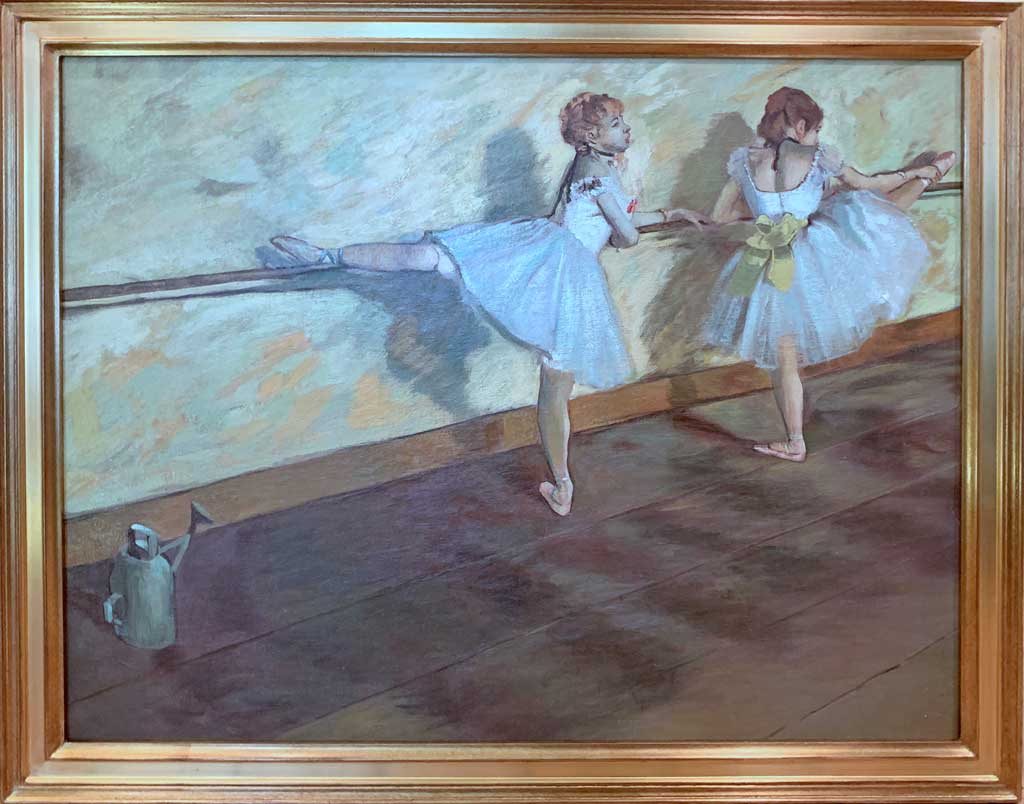 Or mat et bruni (Degas by Troubetskoy)