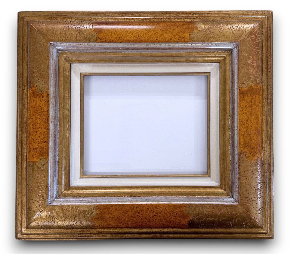 Leucade Vittoré moucheté filet argent