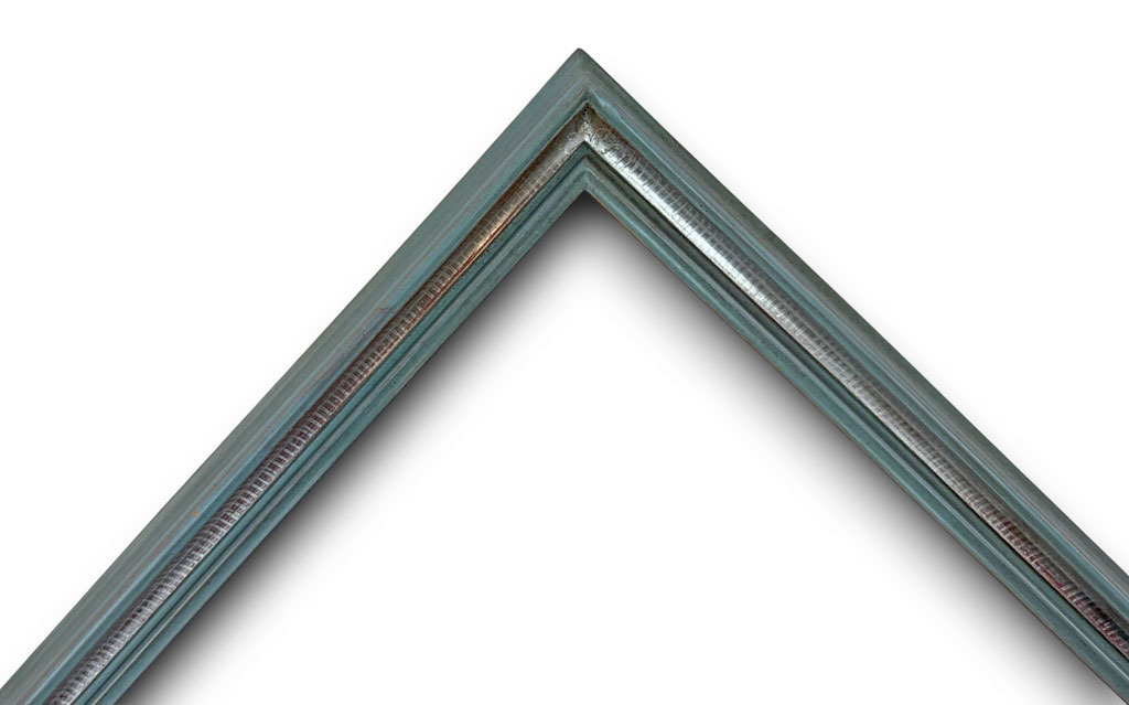 Siros Strié argent filets couleur