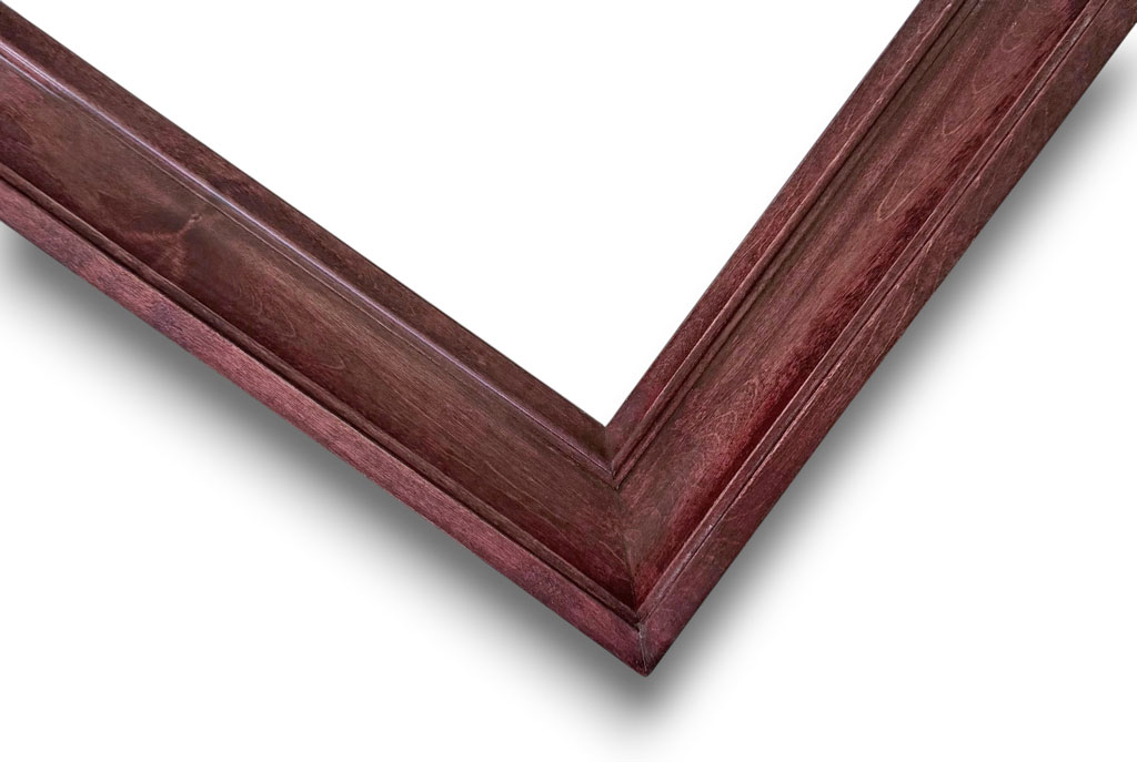 Polynice Bois teinté acajou moucheté