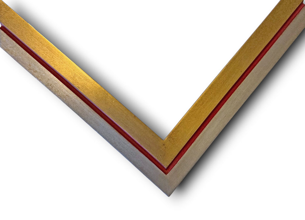 Arcobaleno 35 Bimétal devant or creux couleur