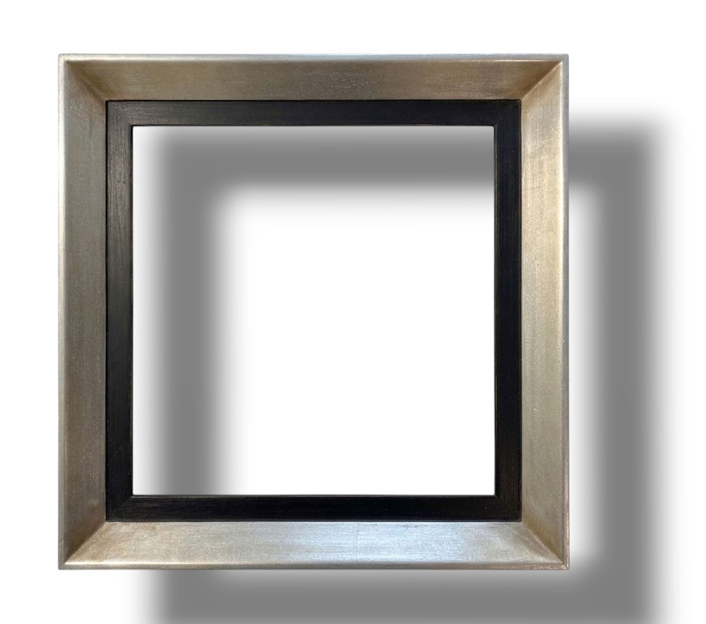 Silvio PM Argent plat noir